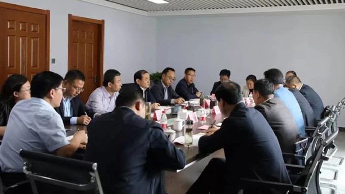 定西市市委副書記、市長戴超一行到訪甘肅文旅集團