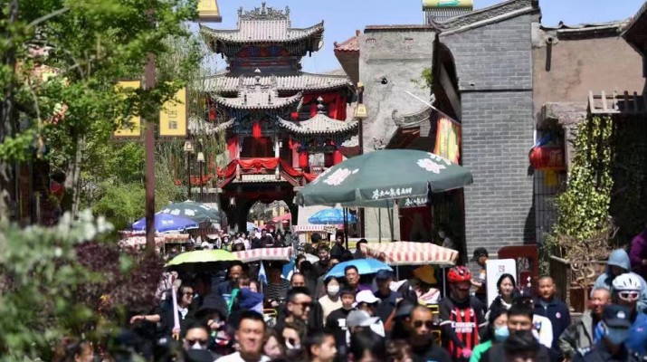 集團要聞丨甘肅文旅集團各景區(qū)“五一”假期人氣爆棚，累計接待游客50余萬人次